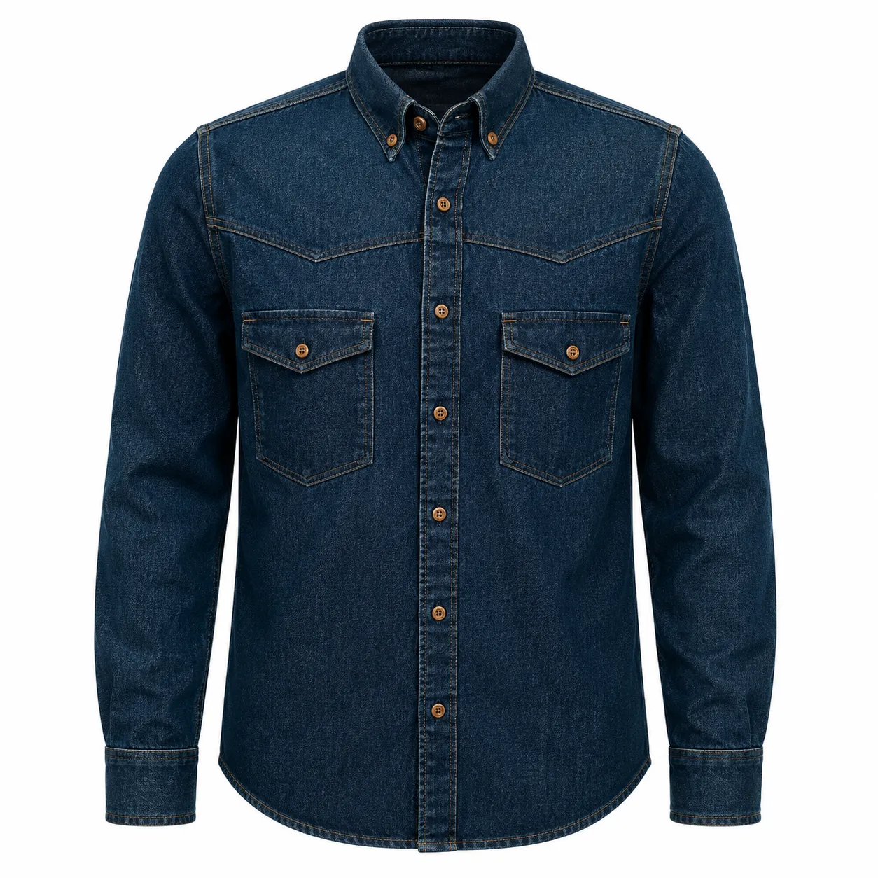 CAMISA JEAN AZUL CABALLERO BLUE DRESS - imagen 1
