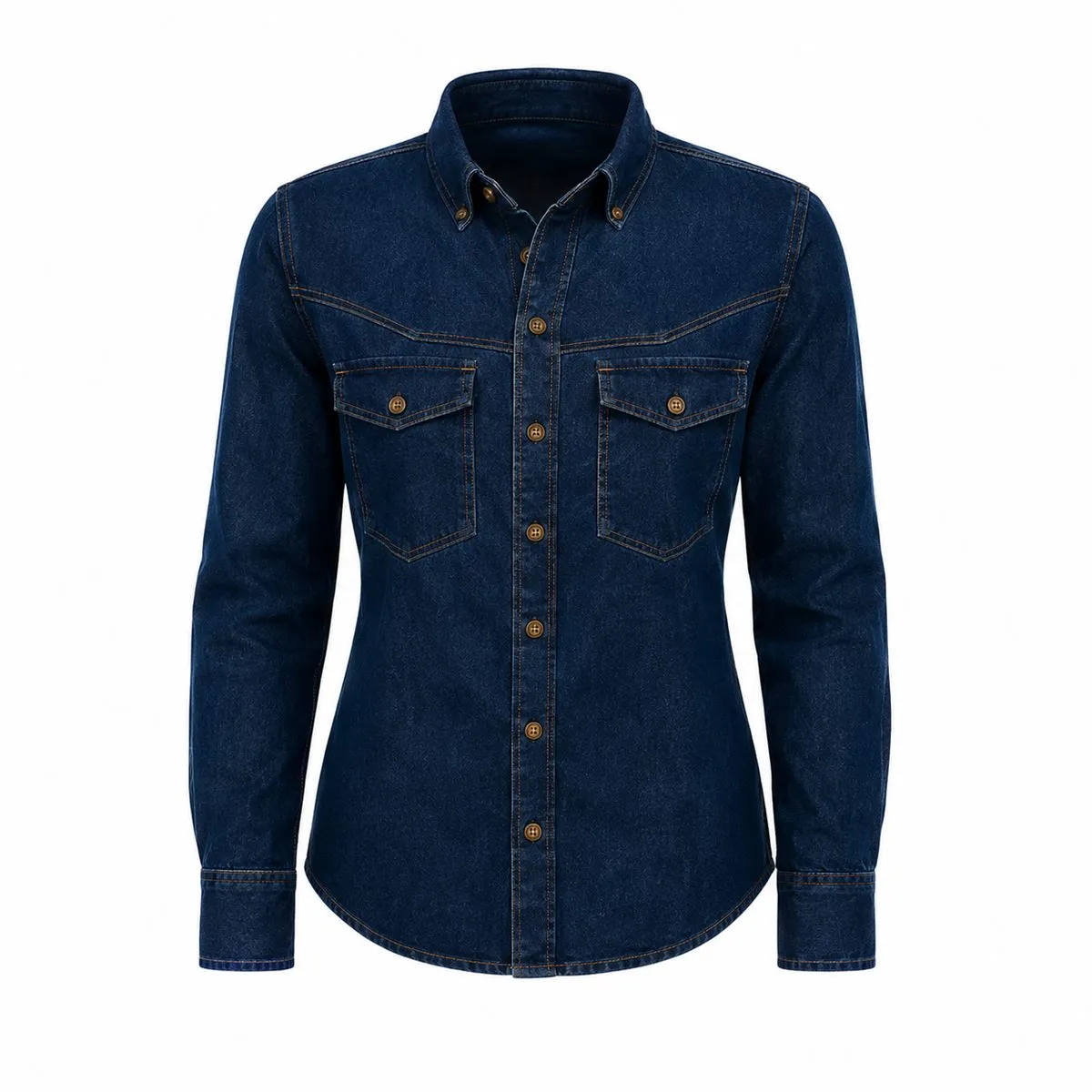 CAMISA JEAN AZUL DAMA