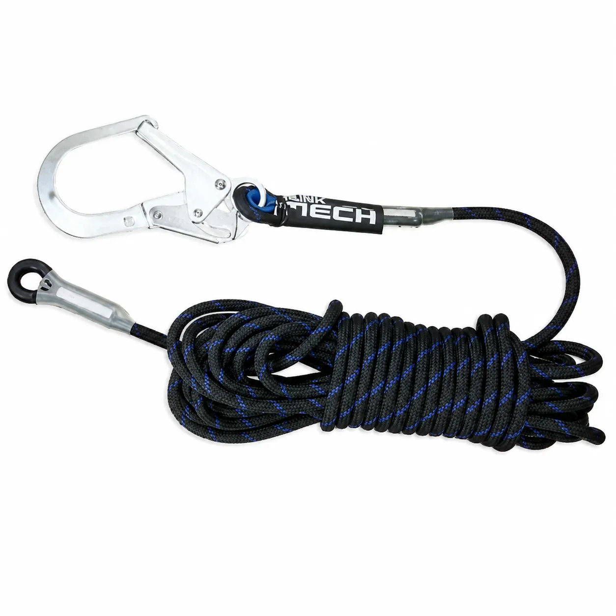 LINEA DE VIDA 50M LINK TECH VERTICAL NYLON TRENSADO CON MOSQ - imagen 1