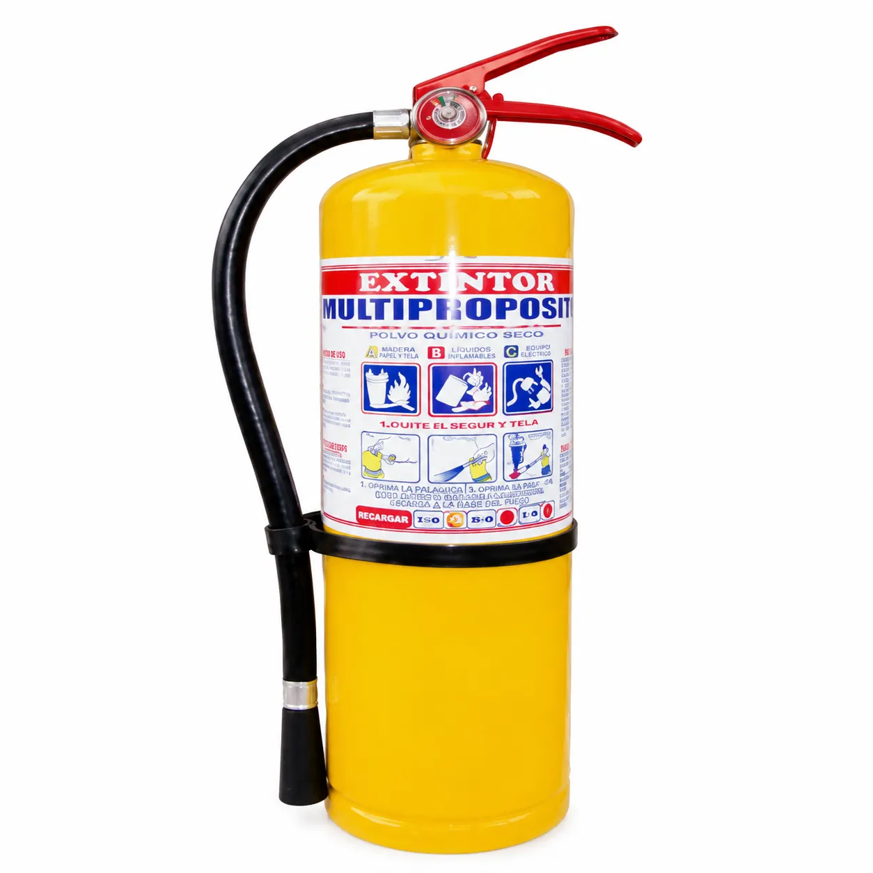 EXTINTOR AMARILLO 20 LBS - imagen 1