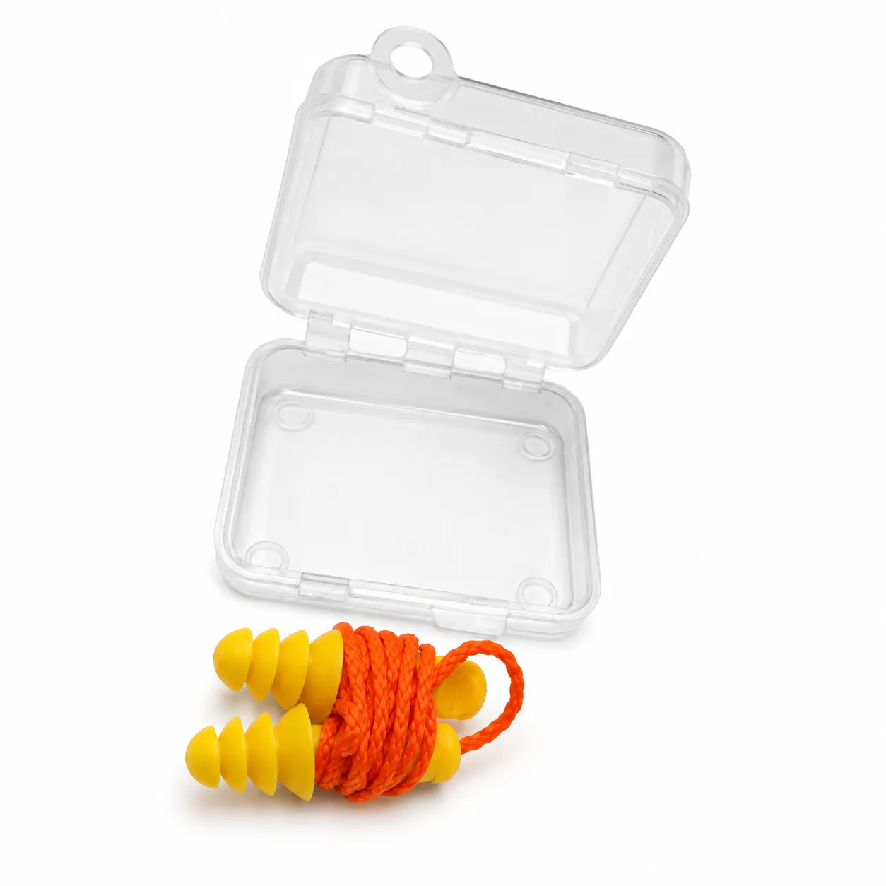 PROTECTOR AUDITIVO MASE AMARILLO PVC 4 MEMBRANAS TIPO INSERC - imagen 1