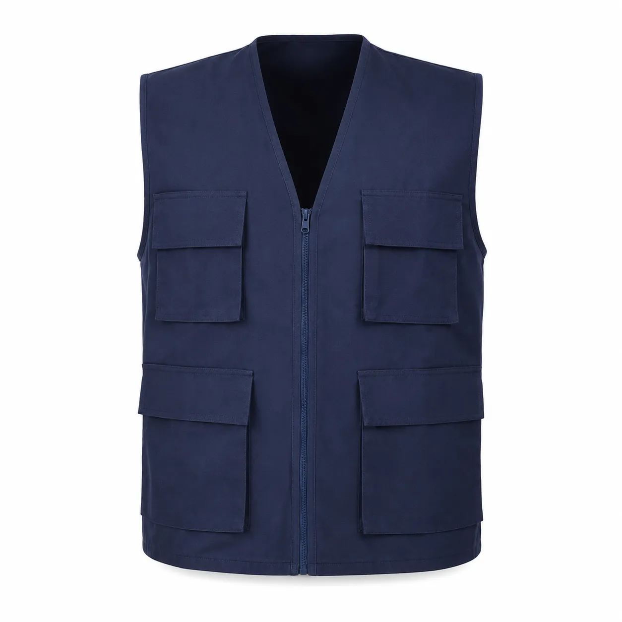 CHALECO DRIL TIPO PERIODISTA BLUE DRESS - imagen 1