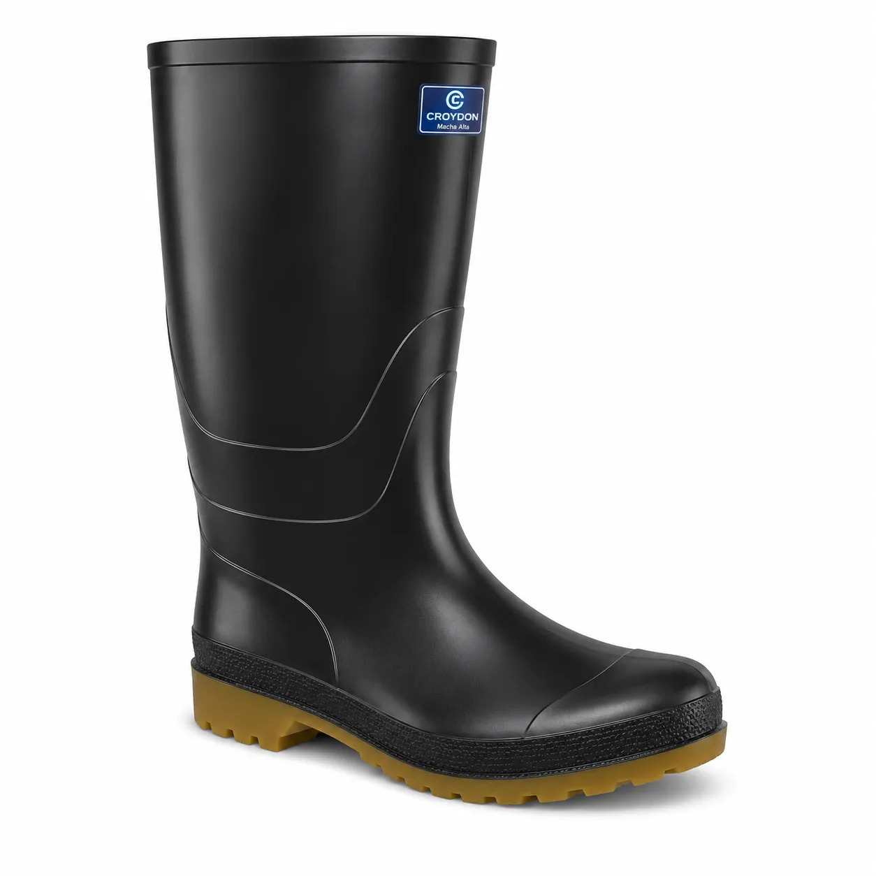 BOTA MACHA ALTA NEGRA CROYDON - imagen 1
