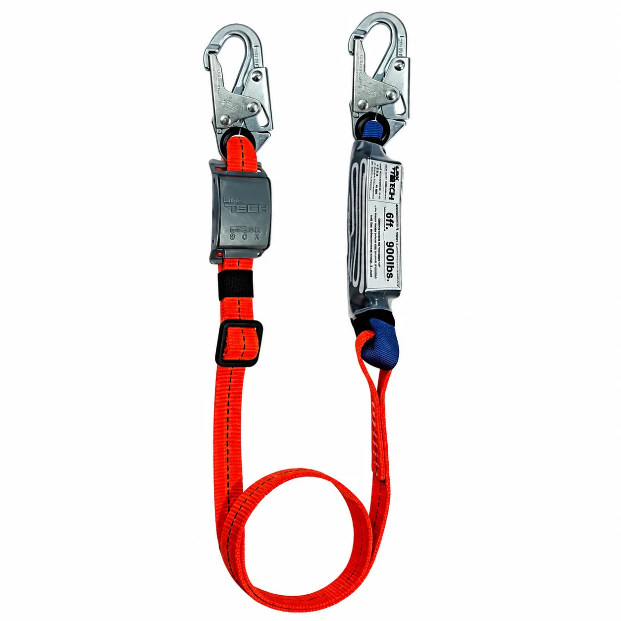 ESLINGA CON AMORTIGUADOR LT-30R LINK TECH GANCHO 44654 1,80M - imagen 1